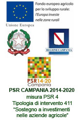 Sito internet realizzato con il contributo della Misura 411 - Programma di Sviluppo Rurale PSR CAMPANIA 2014/2020